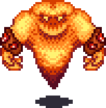 Flame Guardian monster sprite