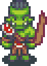 Orc Fighter monster sprite