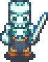 Spectral Skeleton monster sprite